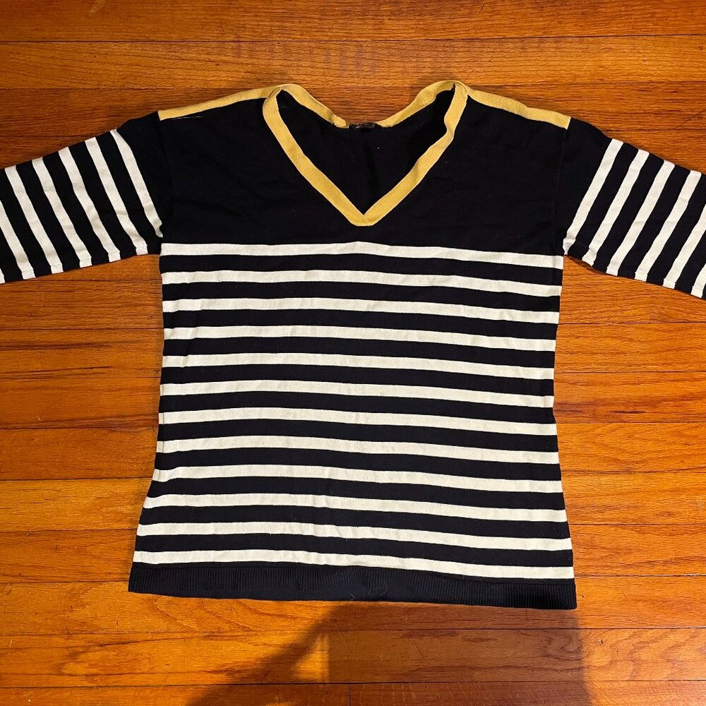 Talbots Striped Sweater Size S